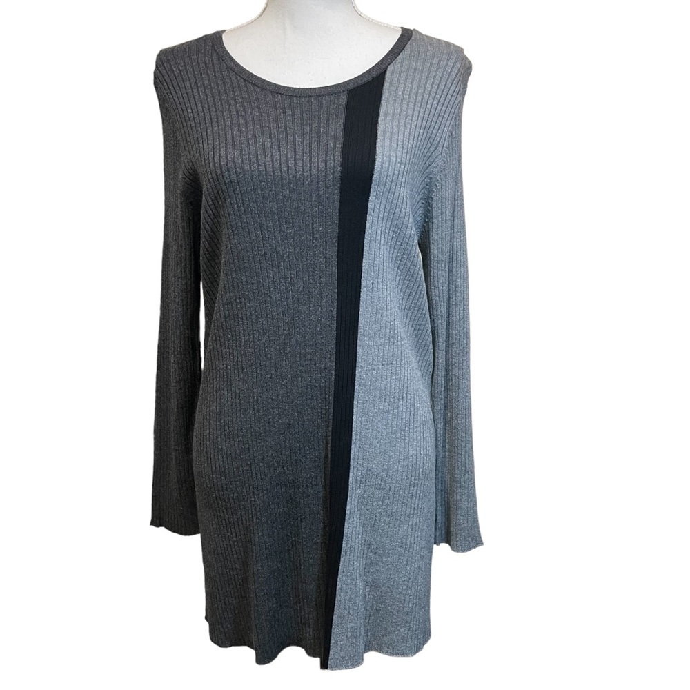 Alfani Colorblock Tunic Sweater.  Size PXL